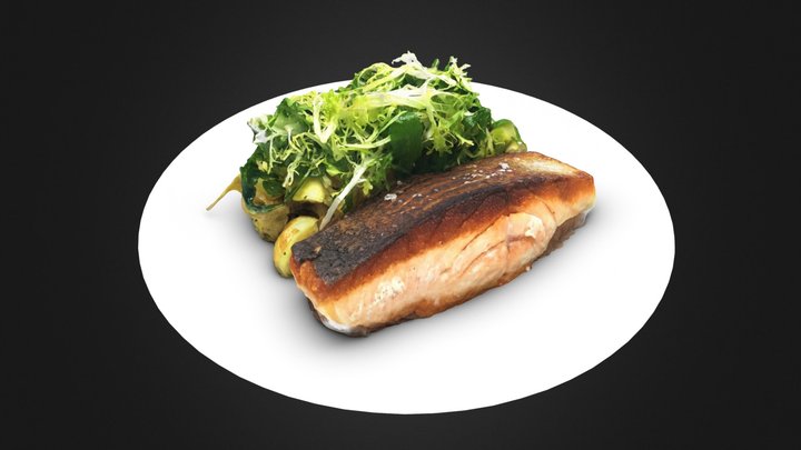 Salmon 3D Model