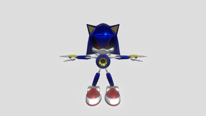 Metal Sonic Dreamcast 3D Model