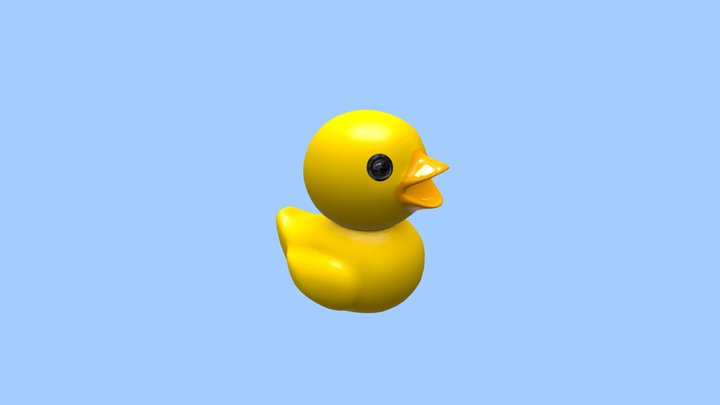 Rubber duck – Kostenloses 3D-Modell STL