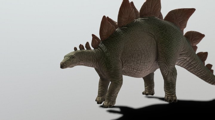 stegosaurio 3D Model