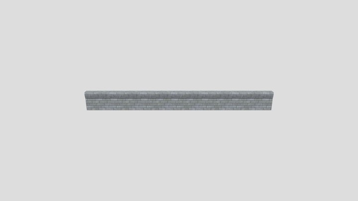 Small flowerwall 3D Model
