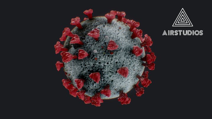 Corona Virus (Covid 19) 3D Model