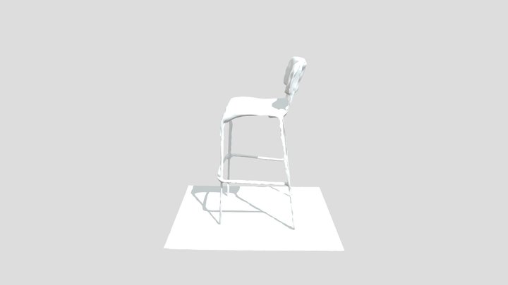 Chair_ Long_Scan 3D Model