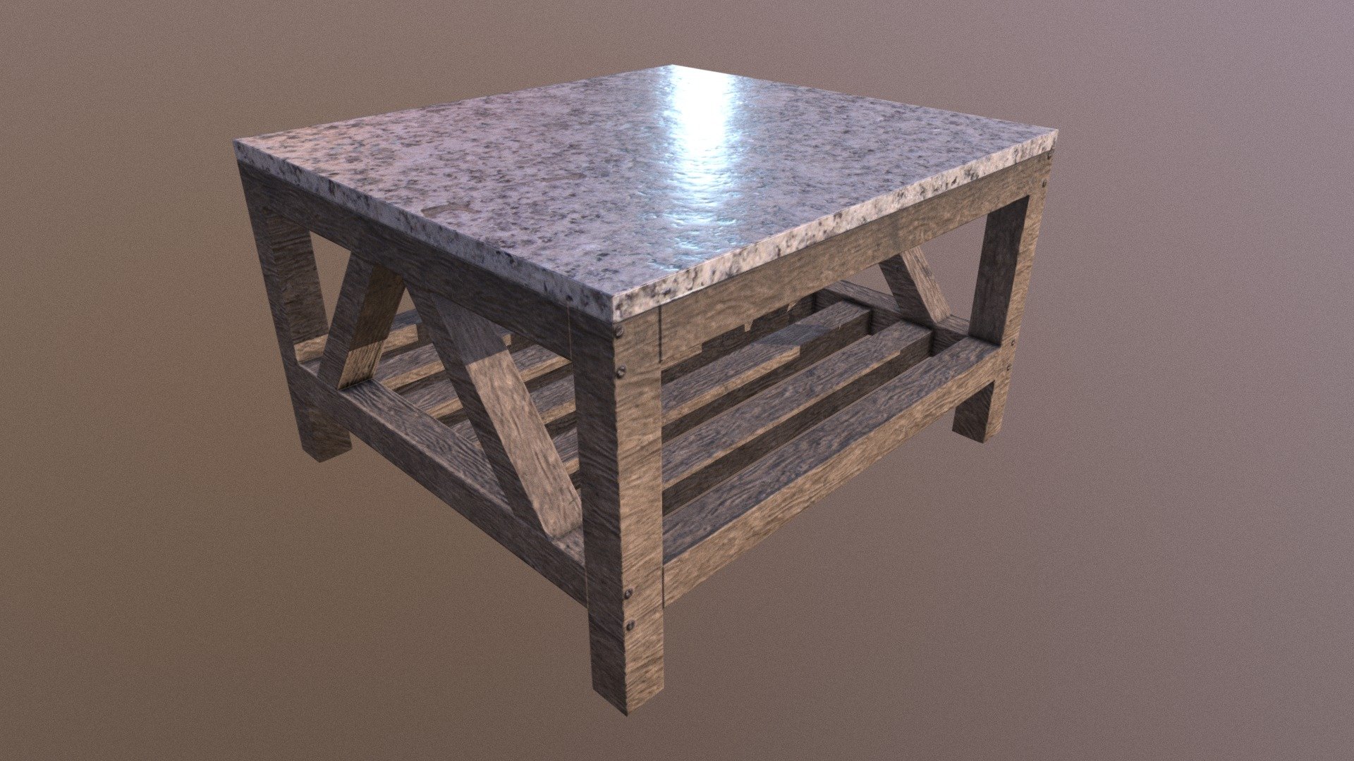 Table - Crystals Of Theia - 3D model by Raúl García ...
