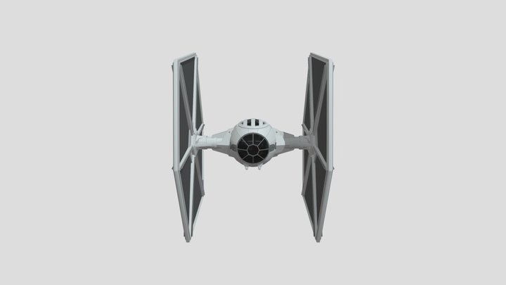 TIE Fighter 3D Model