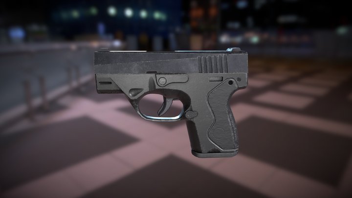 Beretta Nano 3D Model