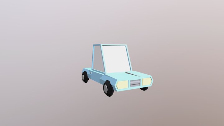 Carro Projeto 3D Model