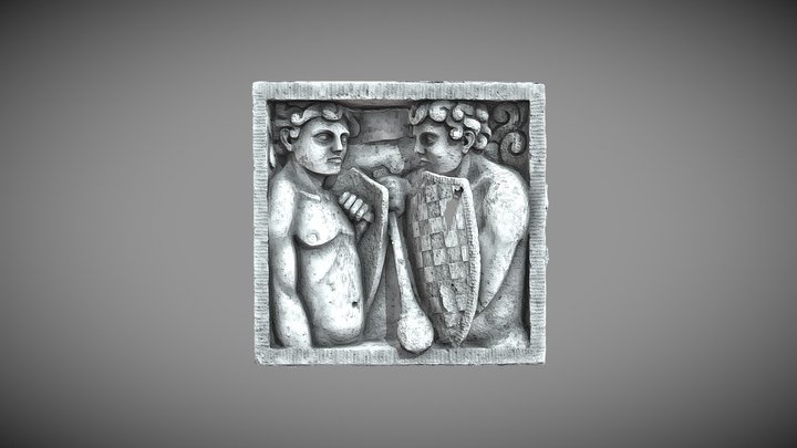 Desni reljef / Right Relief 3D Model