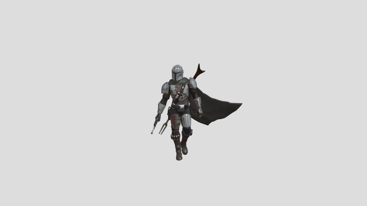 mandalorian 3D Model