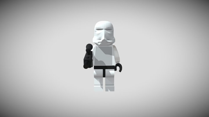 Trooper Lego 3D Model