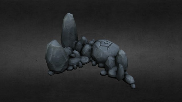 Rock 3D Model