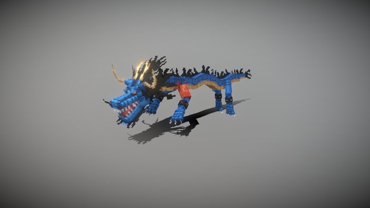 Kaido full form 3D Model