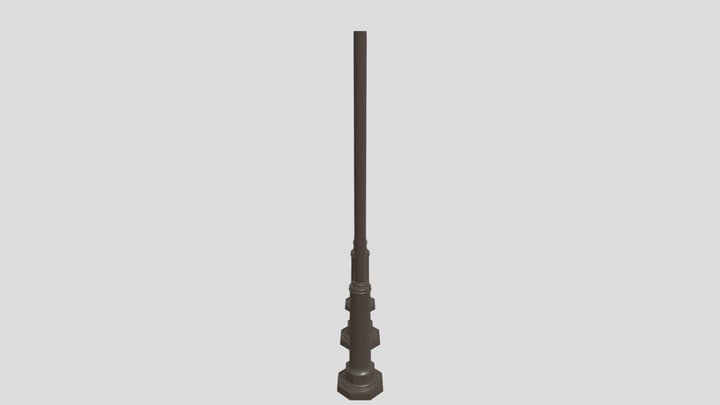 Antique Lighting Philadelphia Pole Series 3D Model