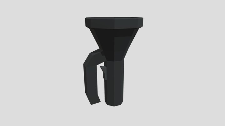 Big Flashlight 3D Model