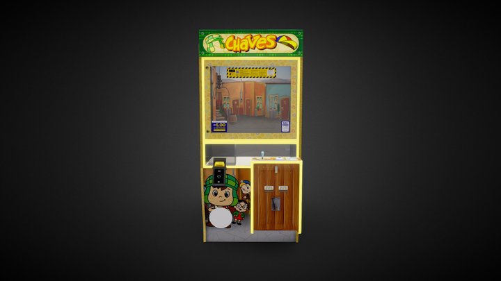 3D Modulo Kombi Chaves BR Machine 3D Model