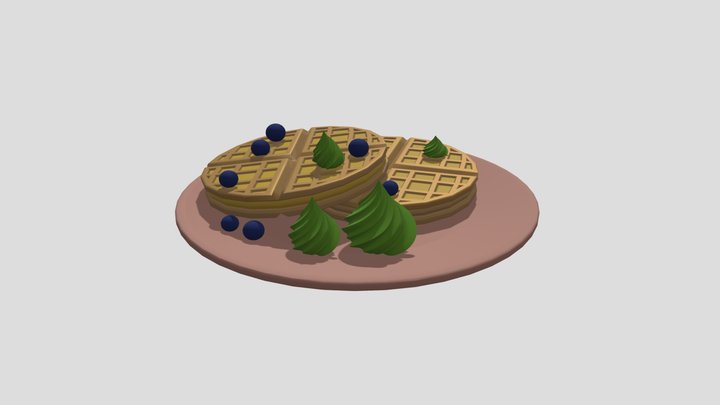 Vaffles 3D Model