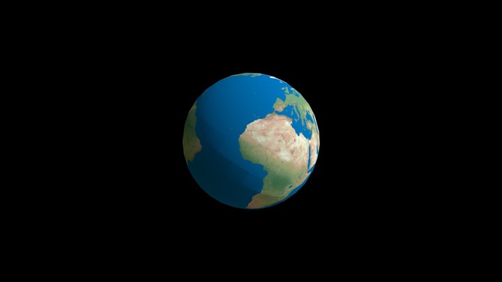 Earth-NoSpace 3D Model