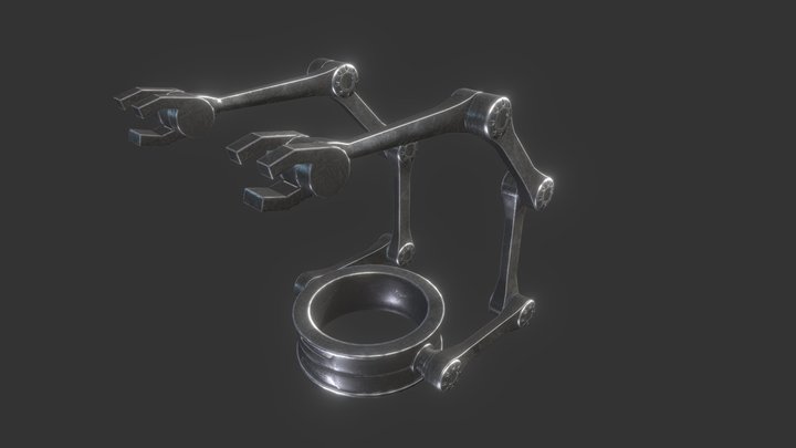 Wearable Robotic arms 3D Model