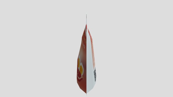 Protein_WHEY_PROTEIN_sachet_32g_Pomegranate 3D Model