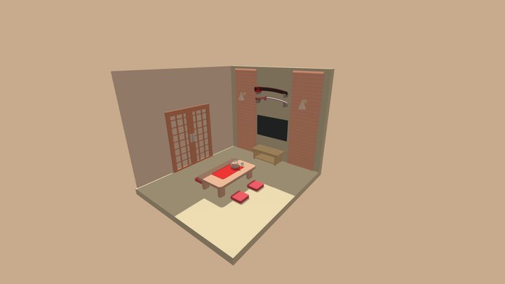 ROOM JAPAN – Kostenloses 3D-Modell STL