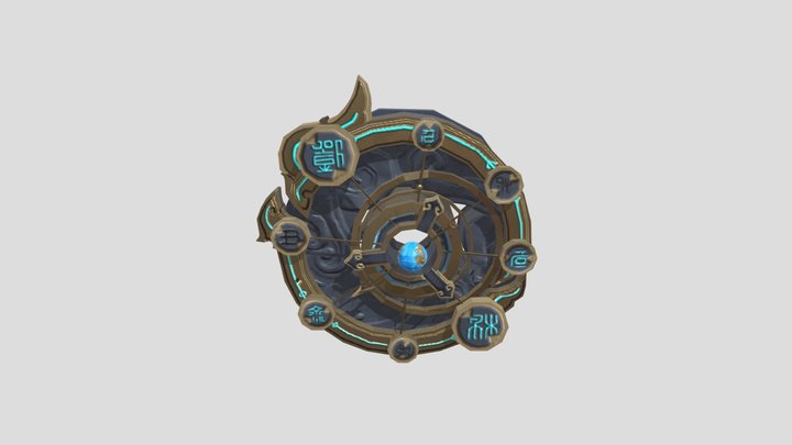 Fantastic Compass | La Bàn Huyền Ảo 3D Model