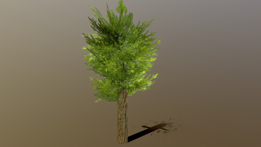 Low poly tree