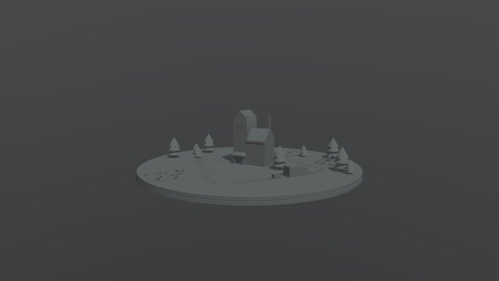 Modglin_Mira_02_Blockout 3D Model