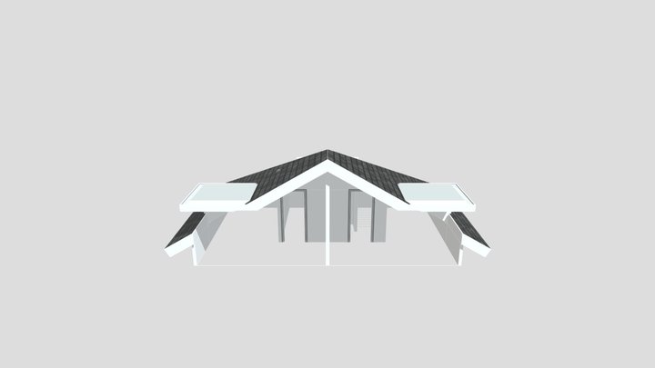 Indeling Zolder Fam Bennekom 3D Model
