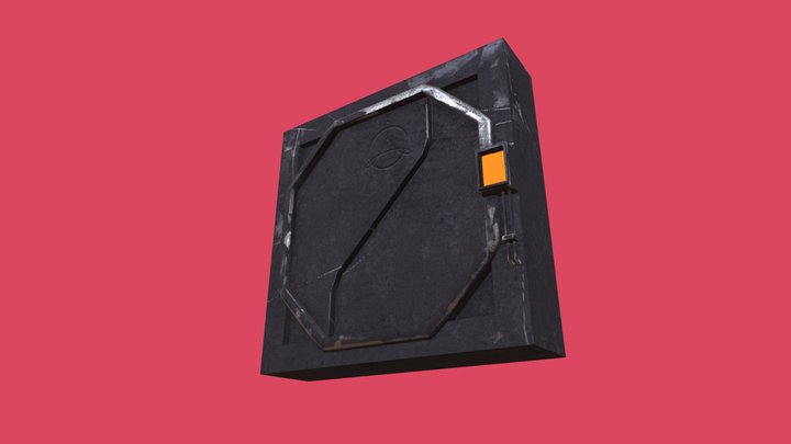 GD51_MimiFurst_Door 3D Model