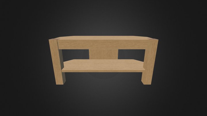 tv bench 3D Model