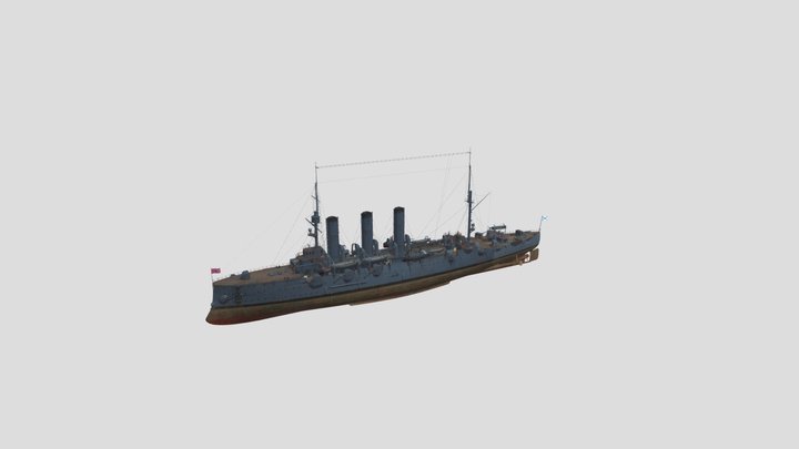 Cruiser Aurora 3D Model