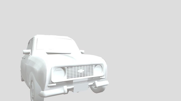 RENAULT 4 3D Model