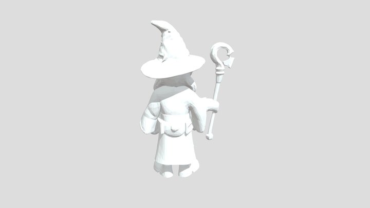 Obj Wizard 3D Model