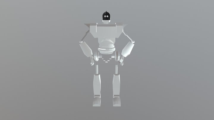 Iron Giant Low 3D Model