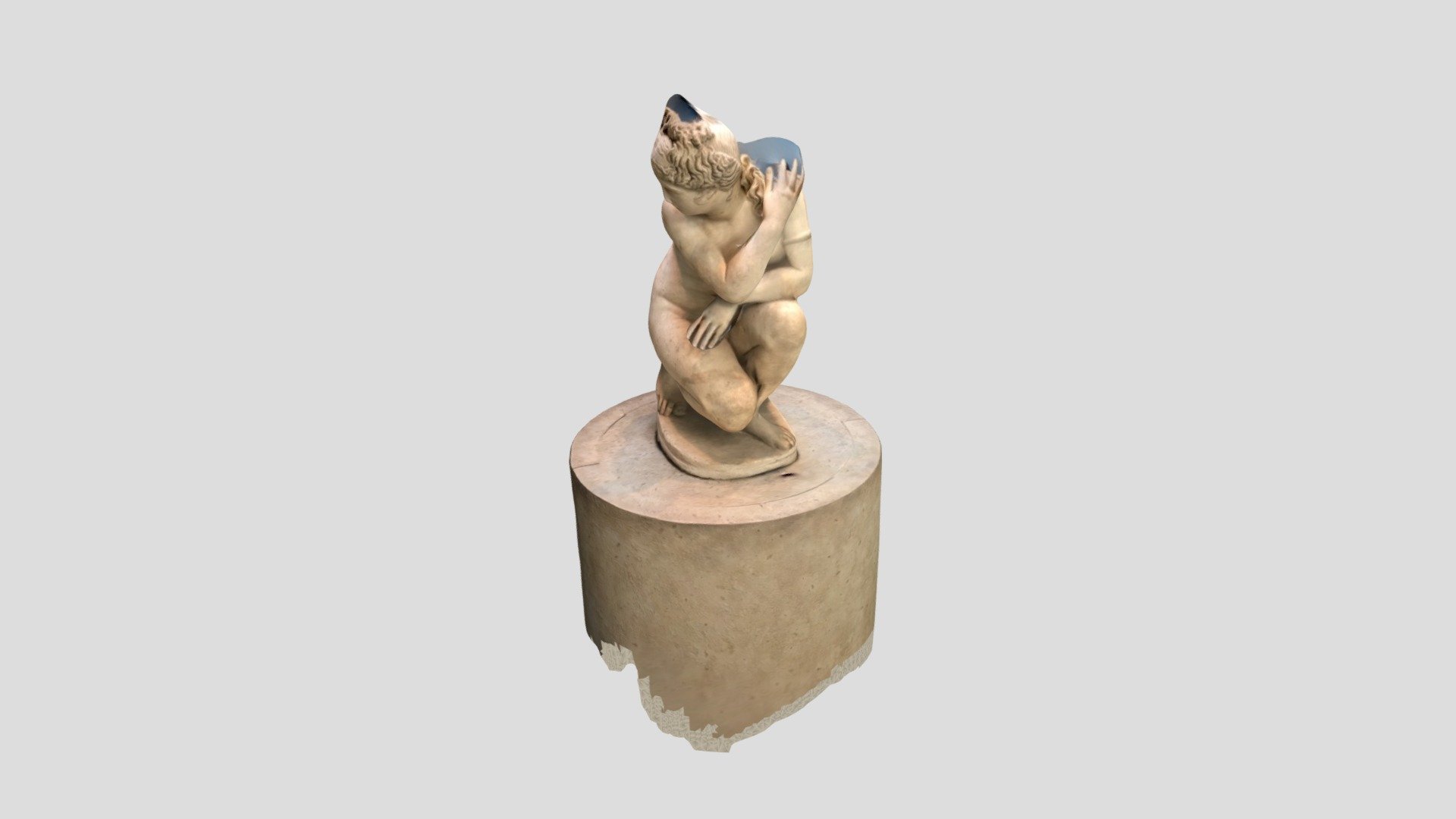 Bathing woman