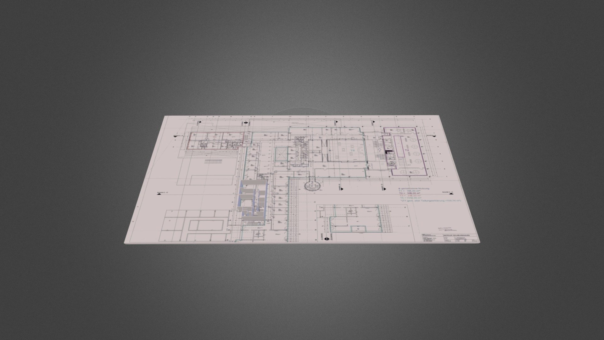 Obergeschoss — Sketchfab embed 3D viewer