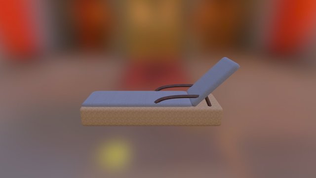 Patio Chair 3D Model