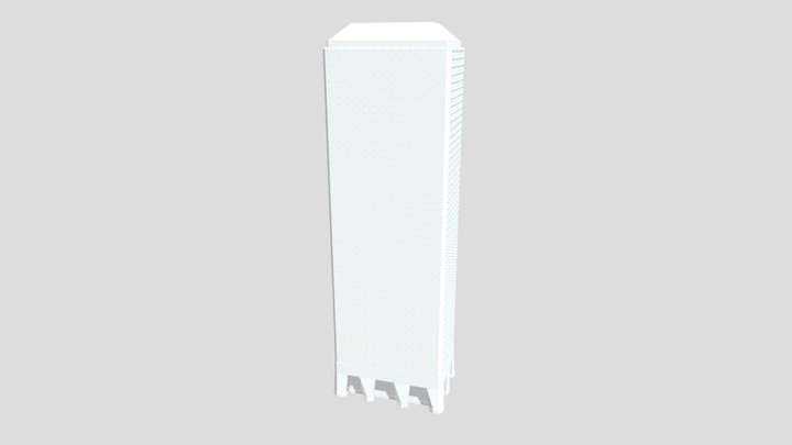 達聞西考古圖鑑-建築設計-窿窿大廈 3D Model