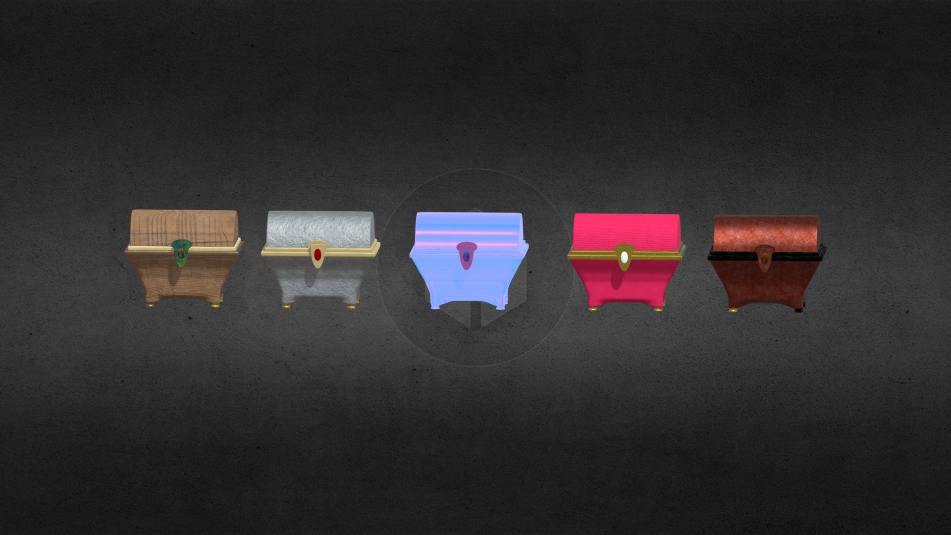 Treasure Chest - Download Free 3D model by zachwise [8e39380] - Sketchfab