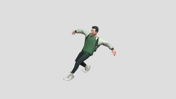 Breakdance DrSupoet 3D Model