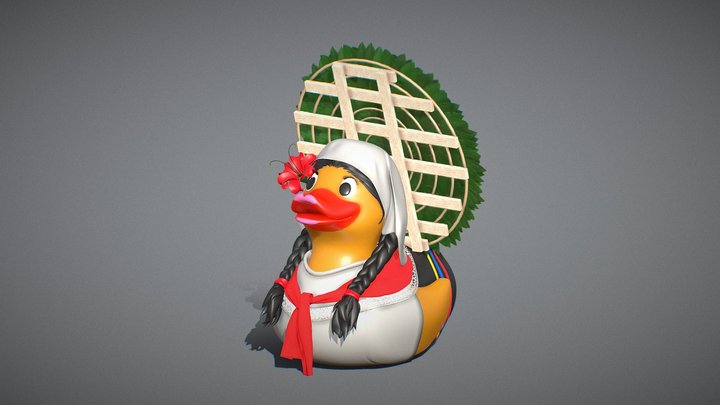 pata feria flores medellin 3D Model