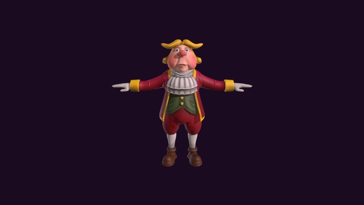 Lackey 3D Model