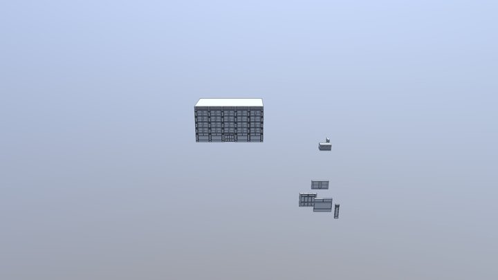 Building Scene 3D Model