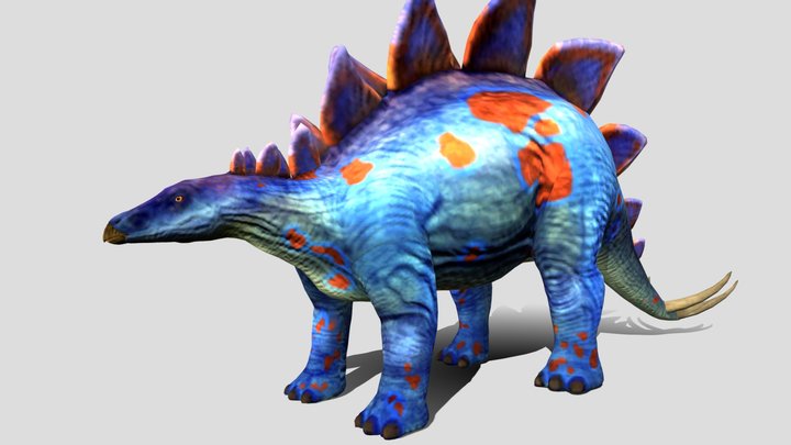 Jurassic Park Arcade 2015 Stegosaurus – Modelo 3D gratuito STL