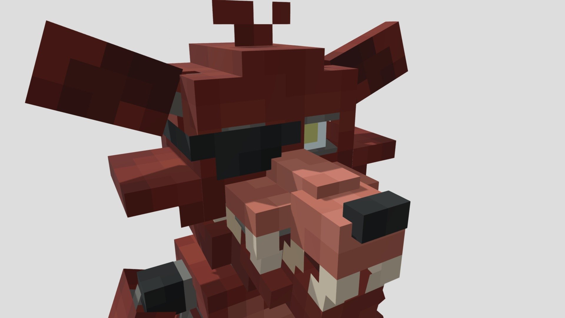 Minecraft Withered Foxy [FNAF] - Download Free 3D model by User_no_found  (@User_no_found) [d678500]