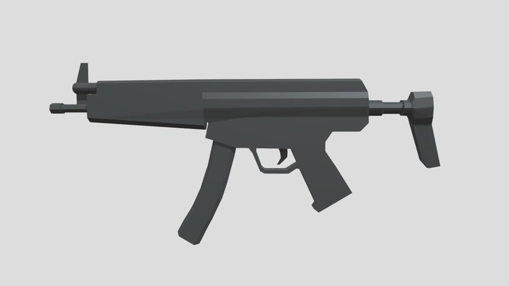 MP5 3D Model