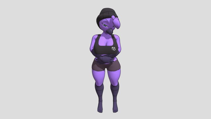 Zoe monroe 3D Model