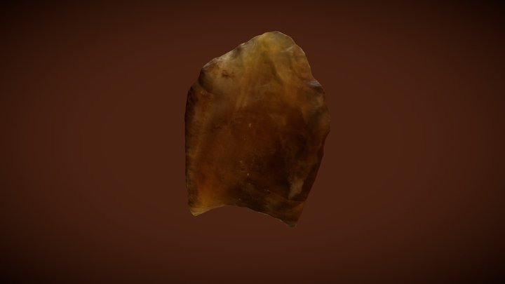 Folsom Projectile Point 3D Model