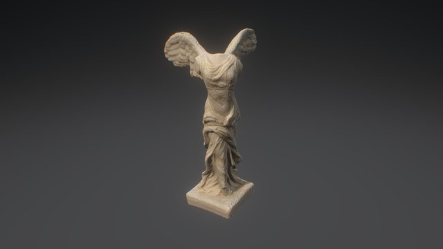 Winged Victory of Samothrace-Νίκη της Σαμοθράκης 3D Model