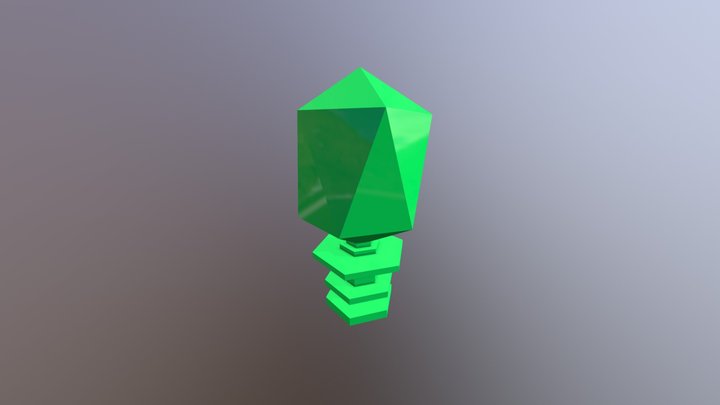 Basic structure of Prolate Virus 3D Model